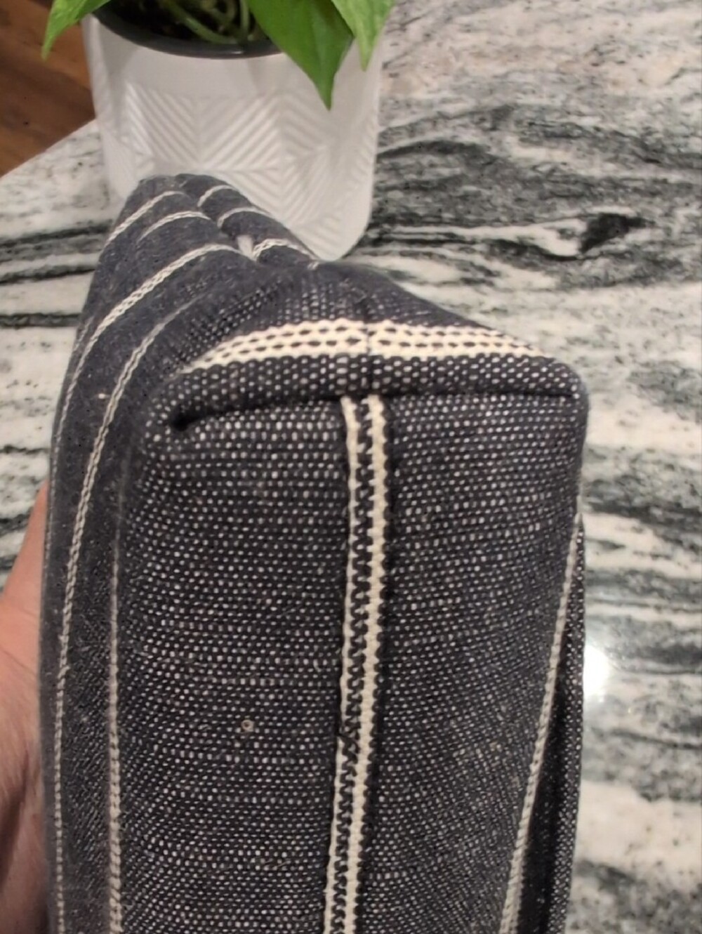 Fossil Denim Stripe Crossbody Bag - Picture 5 of 8